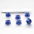 Ecrous de couronne pré-percés Pro-Bolt titane M8x125 1