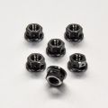 Ecrous de couronne pré-percés Pro-Bolt titane M8x125 2