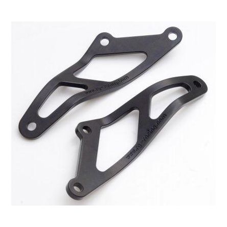 Support d'échappement R&G noir pour Suzuki GSXR 1000 07-08