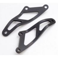 Support d'échappement R&G noir pour Suzuki GSXR 1000 07-08