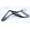 Support d'échappement R&G noir pour Kawasaki ZX10R 08-10 0