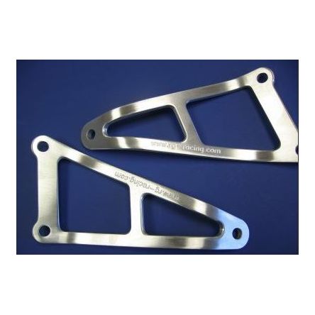 Support d'échappement R&G argent pour Yamaha R6 99-02