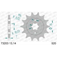 Pignon Afam 520 acier 73203