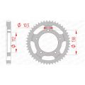 Couronne Afam 530 acier 12607 0