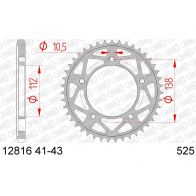Couronne Afam 525 acier 12816