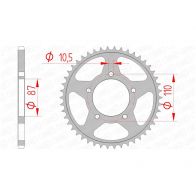 Couronne Afam 520 acier 14405