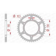 Couronne Afam 520 acier 16500