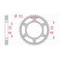 Couronne Afam 530 acier 16603 0