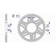 Couronne Afam 520 alu 17606