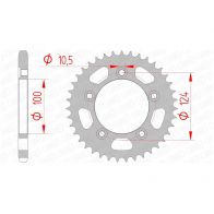 Couronne Afam 525 acier 50612