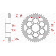 Couronne Afam 525 acier 50801