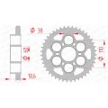 Couronne Afam 525 acier 50801 0