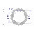 Couronne Afam 520 alu 51607 0