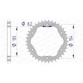 Couronne Afam 525 alu 51803 0