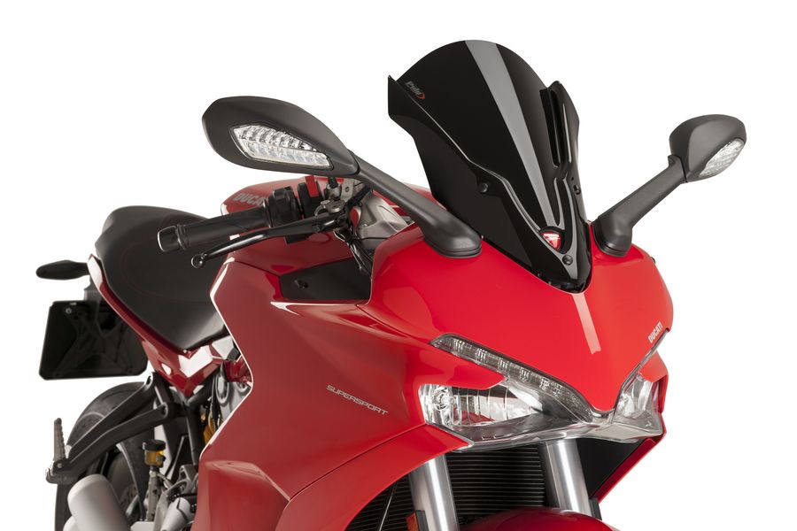 Bulle Touring Puig Fumée Clair Pour Ducati Multistrada 950/S 2017-2021