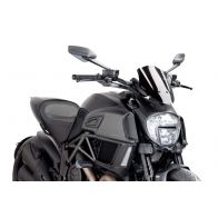 Bulle Puig Sport pour Ducati Diavel 1200 14-18