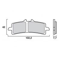 Plaquettes de frein Brembo 07BB3793