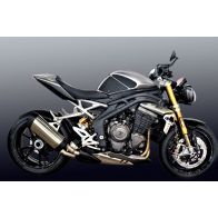 Grip de réservoir Techspec pour Triumph 1200 Speed Triple 21-24