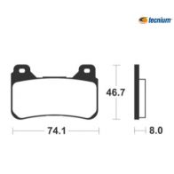 DESTOCKAGE - Plaquettes de freins Tecnium MF309