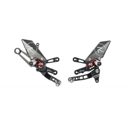 Commandes reculées Lightech R pour Aprilia RSV4Tuono V4 18-26