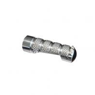 Repose pied Lightech argent + vis M8x25