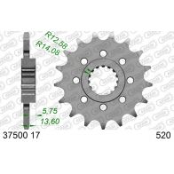 Pignon Afam 520 acier 37500