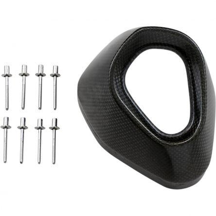 Embout d'échappement carbone Akrapovic V-EC76