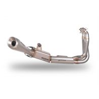 Ligne complète Spark inox 60'S catalysée pour Triumph Trident 660 21-24/Tiger 660 22-25