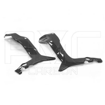 Protections de cadre AMC Carbon pour Kawasaki ZX6R 07-08