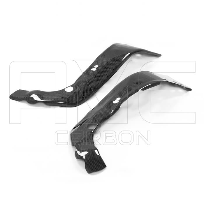 Carénage Avant Et Panneaux Latéraux Look Carbone Pour Yamaha YZF R6 2003-2005 - Accessoires Moto ABS Premium
