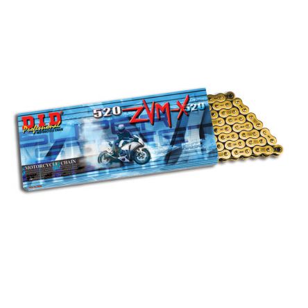 Chaîne de transmission D.I.D 520 ZVM-X Or