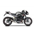 Demi ligne Spark titane Grid-O catalysée pour Triumph Street Triple 765 R/RS/S 20-22 0