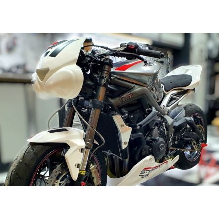 Carénage poly Blinder pour Triumph 765 Street Triple 17-19
