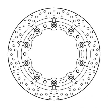 Disque de frein Moto-Master Halo T-Floater 117058