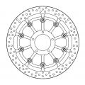 Disque de frein Moto-Master Halo T-Floater 117063 1