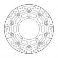 Disque de frein Moto-Master Halo Racing 5.5 pour Yamaha R1 09-14 1