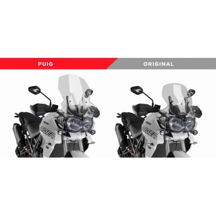 Bulle Puig touring pour Triumph Tiger 800XC XCX XCA XR XRX WRT 18-20