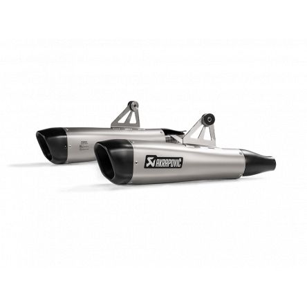 Silencieux Akrapovic pour Triumph Bonneville T100 17-24/T120 16-20