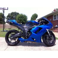 Grip de réservoir Techspec pour Kawasaki ZX6R 07-08
