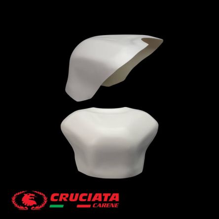 Prolongateur de réservoir Cruciata pour Yamaha R3 20-23