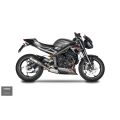 Demi ligne Spark titane Moto Gp catalysée pour Triumph Street Triple 765 R/RS/S 20-22 0