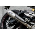 Demi ligne Spark titane Moto Gp catalysée pour Triumph Street Triple 765 R/RS/S 20-22 1