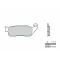 Plaquettes de frein Brembo SA 07HO30SA 0