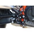 Commandes reculées PP Tuning KTM 790 Duke 18-24 / 890 Duke 20-23 6