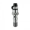 Vis double banjo acier inoxydable M10X100 avec purgeur 0