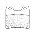 Plaquettes de frein arrière CL Brakes RX3 1066RX3 0