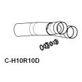 Raccord Akrapovic C-H10R10D 0