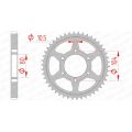 Couronne Afam 530 acier 16604 0