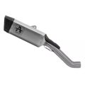 Silencieux Arrow Pista titane et embout carbone pour Aprilia RSV4/Tuono V4 21-26 2