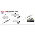 Raccord catalysé Arrow pour Ducati Monster 797 17-18/Scrambler 800 17-20 1